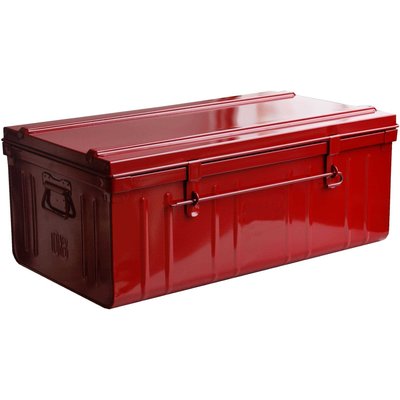 Cantine de rangement Premium en acier rouge 95 litres PIERRE HENRY