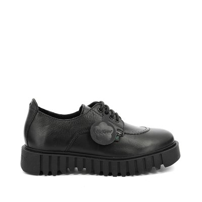 Kick Famous Platform Brogues in Leather KICKERS
