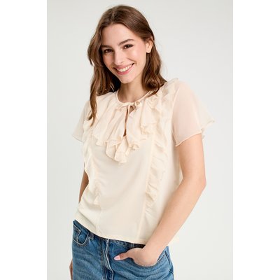 Blouse volants CACHE CACHE