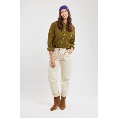 Jean blanc taille basse La Redoute