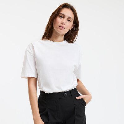 Свободная футболка, круглый вырез, короткие рукава LA REDOUTE COLLECTIONS