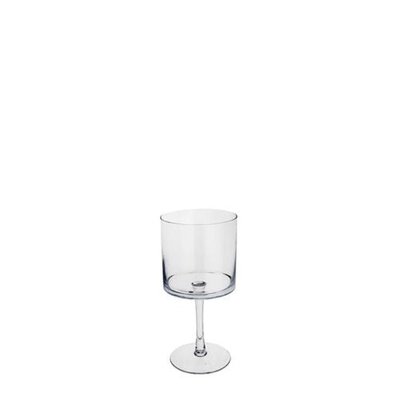 Vase à pied décoratif en verre H33 SIA DECO