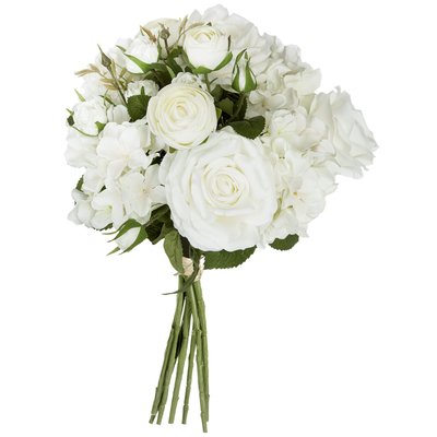 Bouquet artificiel de 18 Fleurs - H. 50 cm ATMOSPHERA