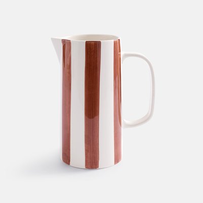 Carafe rayée, en faïence, JAOMA LA REDOUTE INTERIEURS