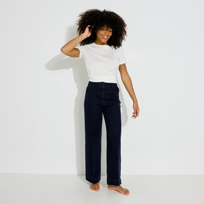 Jean flare PALMA F.02 GRAIN DE MALICE