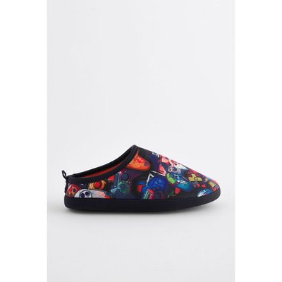 Chaussons mules à motif à enfiler NEXT
