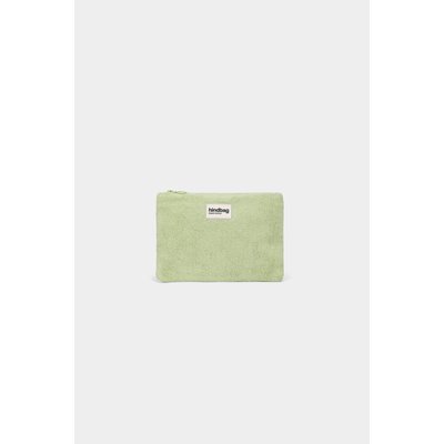 Pochette Ema Éponge rose corail HINDBAG
