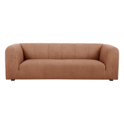 Canapé design en tissu effet velours 3-4 places OLIVEIRO MILIBOO