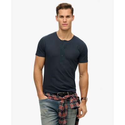 Haut à col tunisien et manches courtes Merchant Store SUPERDRY