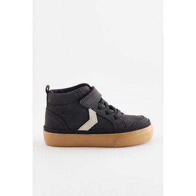 Bottines à chevrons avec scratch et lacets NEXT