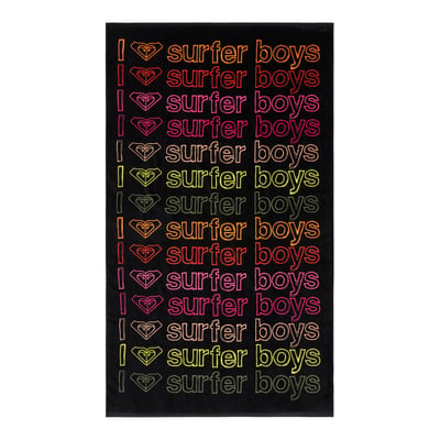 Serviette de plage COLD WATER MESSAGE. ROXY