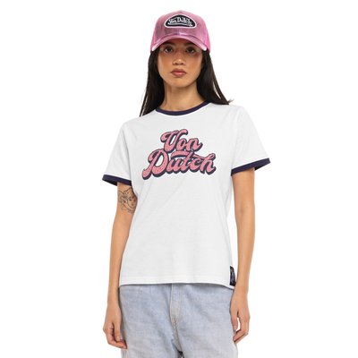 Tee Shirt en coton GROOVY VON DUTCH