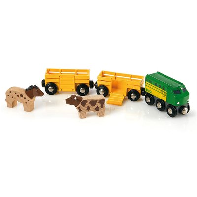 Train des animaux de la ferme BRIO