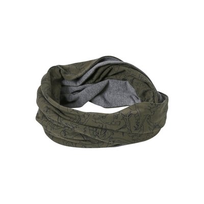 Snood réversible dino/chiné VERTBAUDET