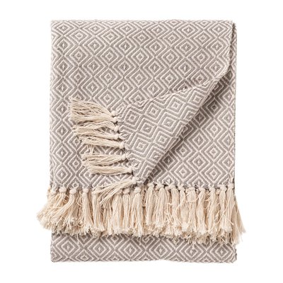 Plaid en coton tissé main JASMIN BENUTA 
