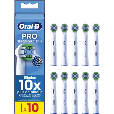 Brossette dentaire Precision Clean X-filaments x10 ORAL B