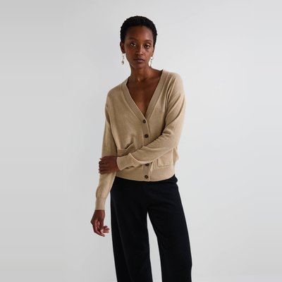 Cardigan boutonné contenant de la laine et du cachemire, certifié Oekotex MONOPRIX