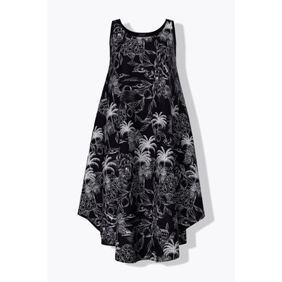 Robe midi sans manches, motif palmiers ULLA POPKEN