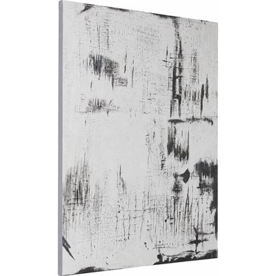 Tableau abstrait sur toile, Relief texturé RECOLLECTION