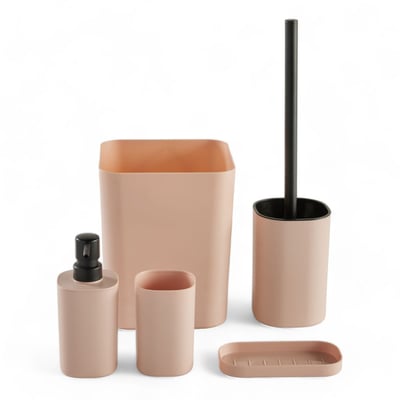 Set de 5 accessoires de salle de bain et WC BATHROOM UTILITY