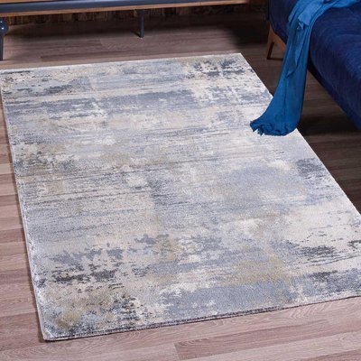 Tapis salon et chambre tissé motif faux uni CORTO UN AMOUR DE TAPIS