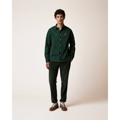 Chemise en tissu sergé FAGUO