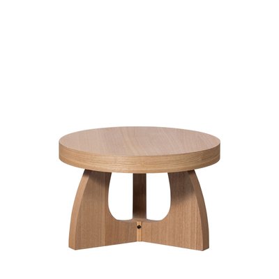 Table basse ronde en bois ø55cm - TALA WOOOD