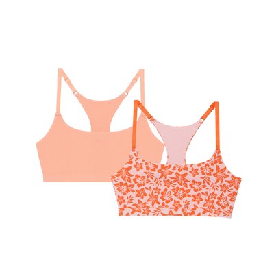 Lot de 2 brassières ados en coton SOHAPPIZ UNDIZ