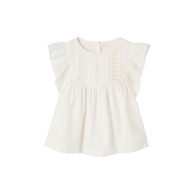 Blouse de cérémonie en broderie anglaise VERTBAUDET
