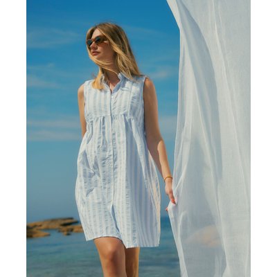 Robe chemisier de grossesse et d'allaitement Agathe CACHE COEUR