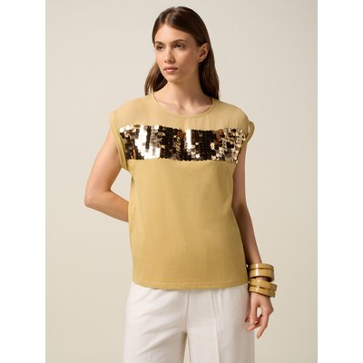 T-shirt realizzata in jersey di cotone OLTRE