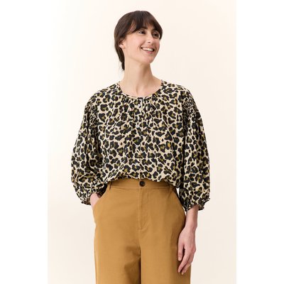 Bluse mit 3/4-Ärmeln und Ballon, CORSO LEO LEON & HARPER