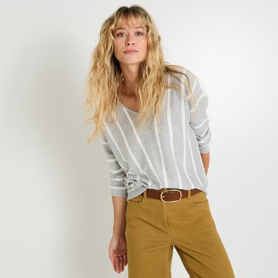 Pull rayé loose GRAIN DE MALICE