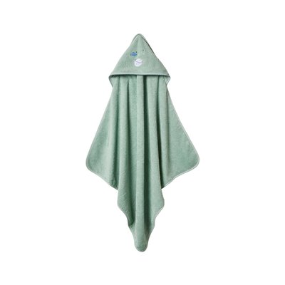 Cape de bain Bienvenue Amande BIENVENUE CARRE BLANC