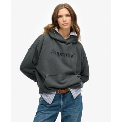 Sweat à capuche décontracté à logo brodé Core SUPERDRY