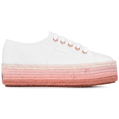 Baskets compensées en toile 2790 , COTCOLOROPEW SUPERGA