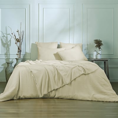 Housse de couette gaze de coton CARLA FEBRONIE