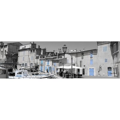 Tableau sur toile miroir aux oiseaux 30x97 cm CEANOTHE