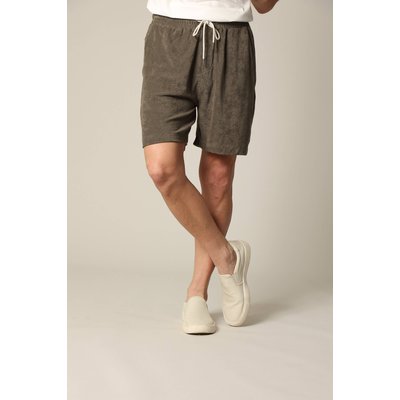 Short en éponge à la taille élastiquée avec cordon NARCISO DEELUXE