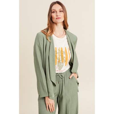 Veste fluide col cascade BREAL