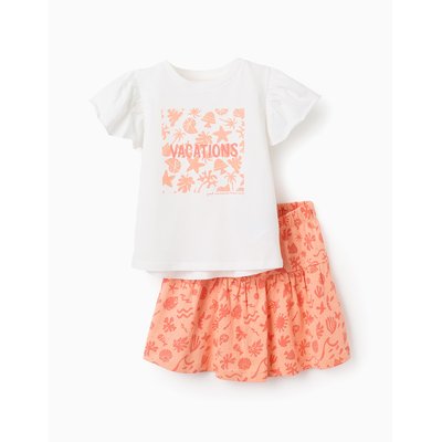 T-shirt + Jupe avec Motif ZIPPY