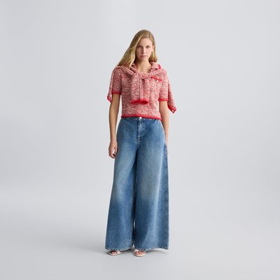 Polo rouge en maille LIU JO
