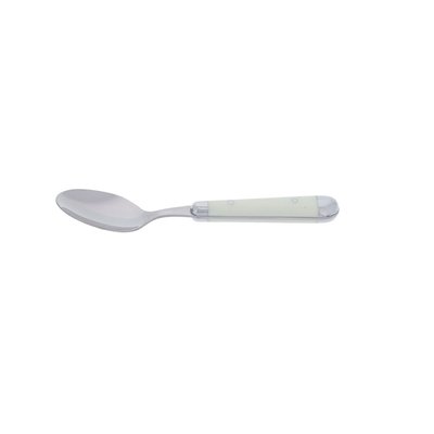 Cuillere a cafe marjolaine ivoire acier inox 2,0 mm (lot de 6) JEAN DUBOST