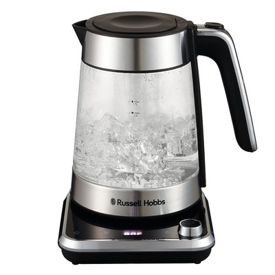 Attentiv 1.7L Variable Temperature Cordless Glass Kettle - 26200 RUSSELL HOBBS