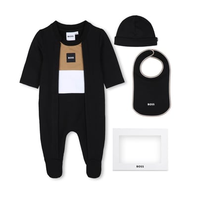 Ensemble pyjama, bonnet et bavoir BOSS KIDSWEAR