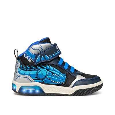 Atmungsaktive High-Top-Sneakers Inek mit LED GEOX