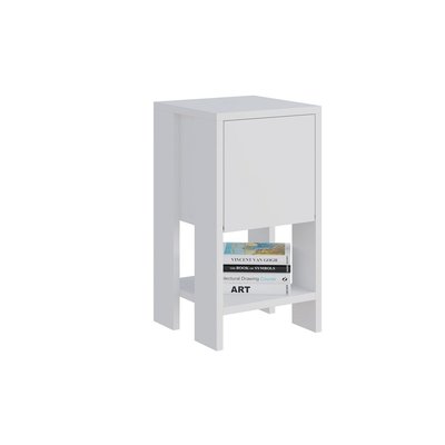 Table de chevet  1 porte rabattable H55 cm - EMA CALICOSY