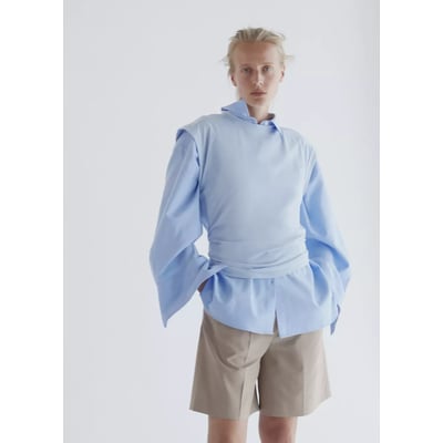 Bermuda droit taille haute MANGO