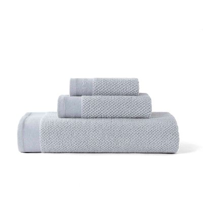 Lot 3 serviettes éponge 500 gr/m2 100% coton, LIVING (30x50+50x90+90x150 cm) NAF NAF HOME