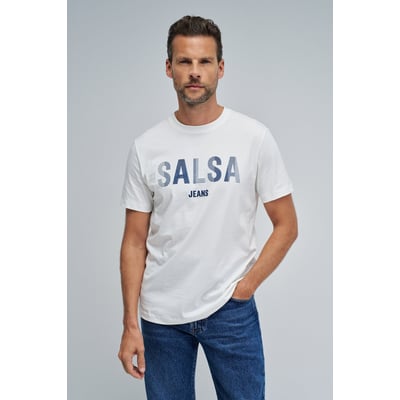 T-SHIRT AVEC BRANDING SALSA JEANS